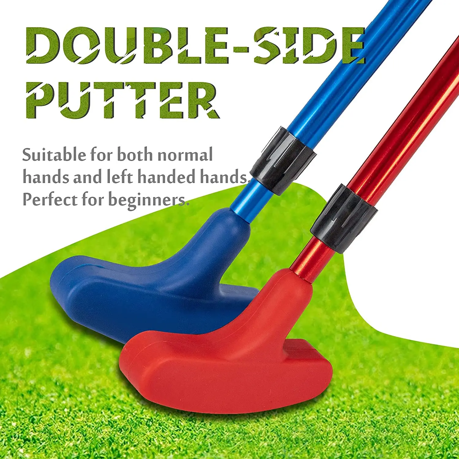 Customized Logo Wholesale Adjustable Golf Putters Children Double Side