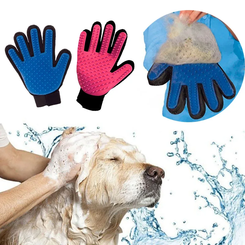 Glove Brush for Pet Grooming Dog/Cat cleaning Supplies Pet Dog/Cat Accessories 