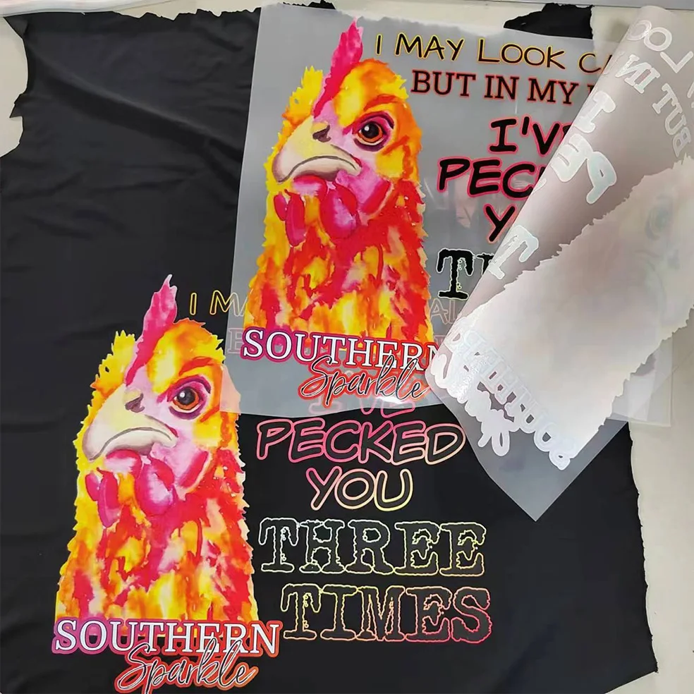 Custom Cartoon Design Custom Transfer Letters logo Stickers Decals Dtf ...