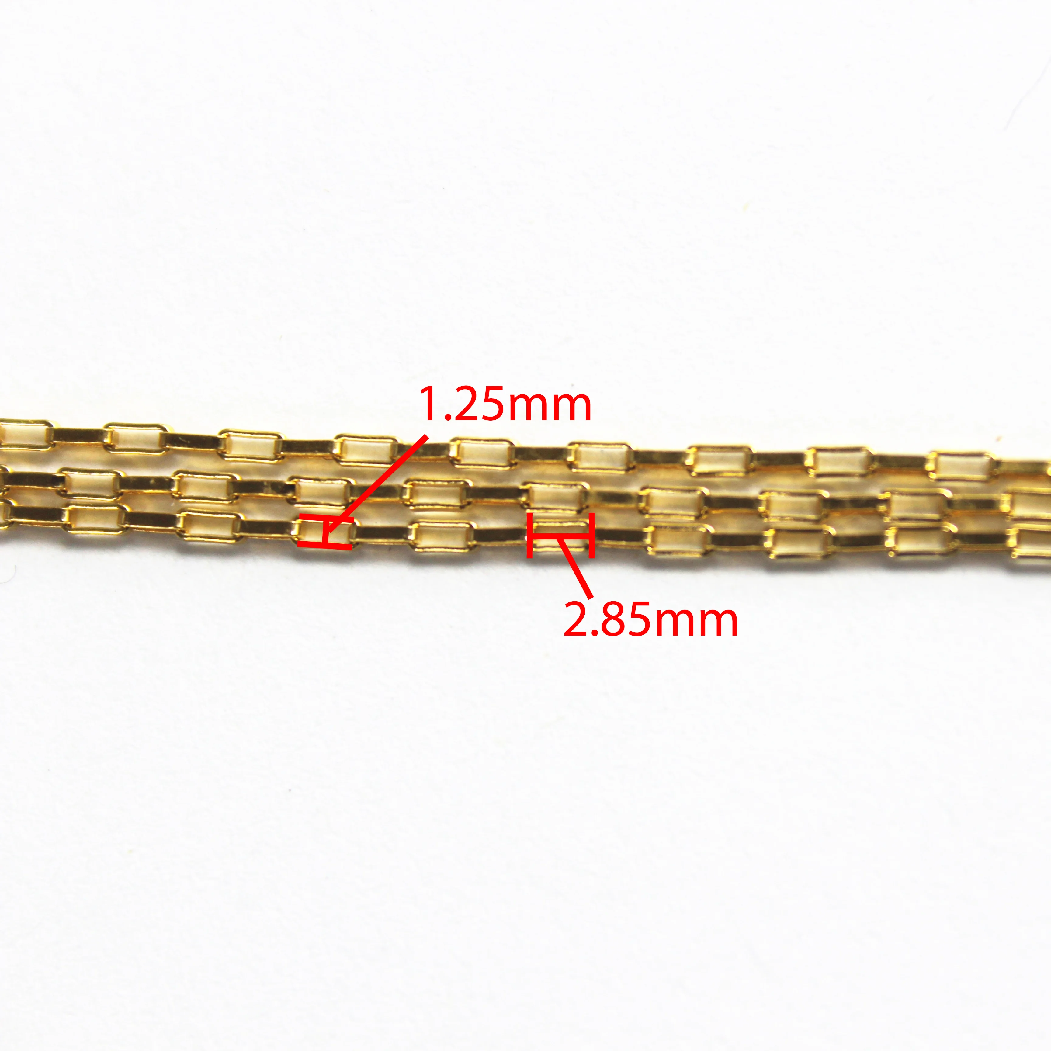 1M In Acciaio Inossidabile Cavo Catene Collana Corda Catena D'oro Catene D'argento Per Fai Da Te Braccialetto Fatto A Mano Collana Gioielli Accessori - Foto 6