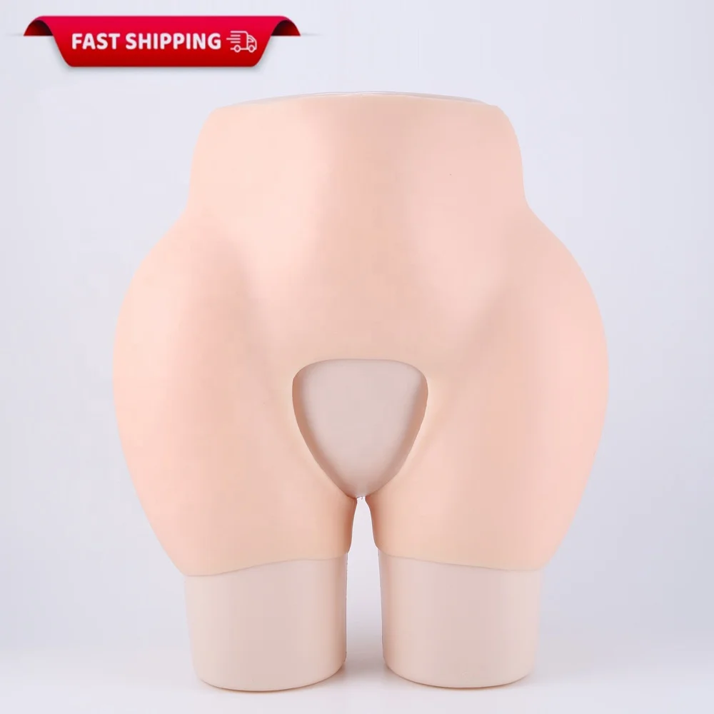 Artificial Silicone Buttock Hip up Enhancement Panties for Crossdresser Transgender Drag Queen Shemale/fake Hip Butt