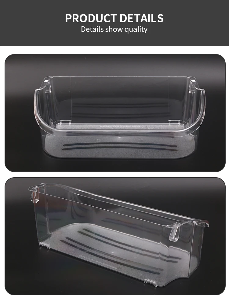 High Quality Refrigerator Food Container Box Parts Net Refrigerqator Door Bin 240356402 details