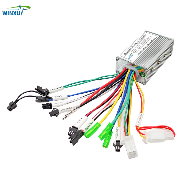24V 36V 48V 250W 350W 13A 15A Ebike Brushless Motor Drive Dual Mode  Universal Controller for Electric Bike Scooter Repair Kit