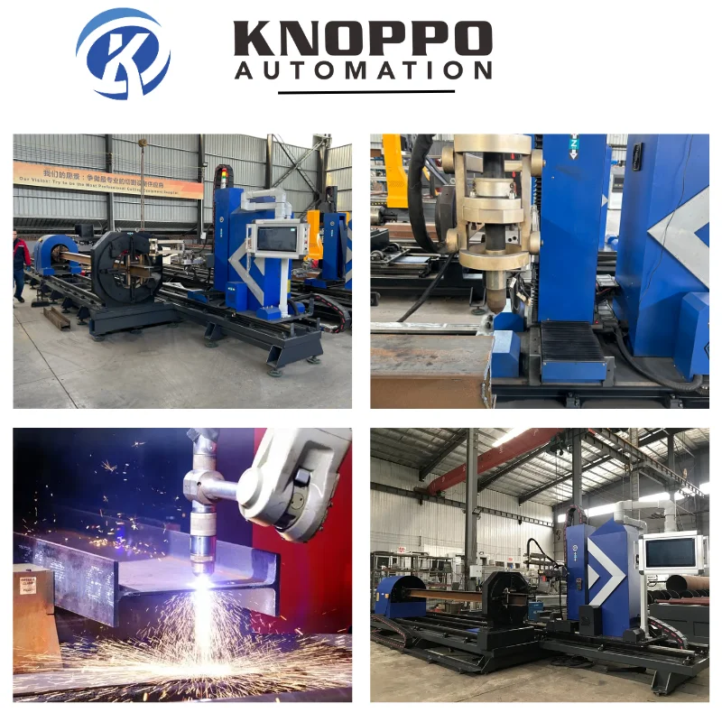 Robot Arm h Beam I Beam Cutting Fabrication Machine Steel Profiles Cnc Plasma Cutter