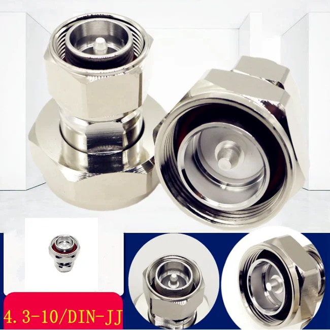High Quality 4.3-10 Male to 7/16 DIN Male RF Adaptor Connector