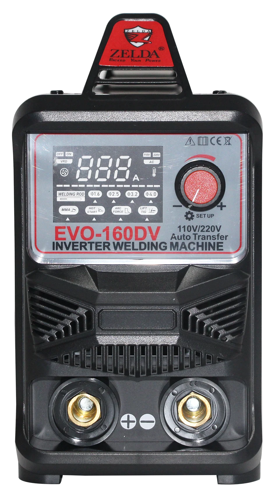 Zelda Portable Welder Single-Phase Duall Voltage 220V/110V Arc
