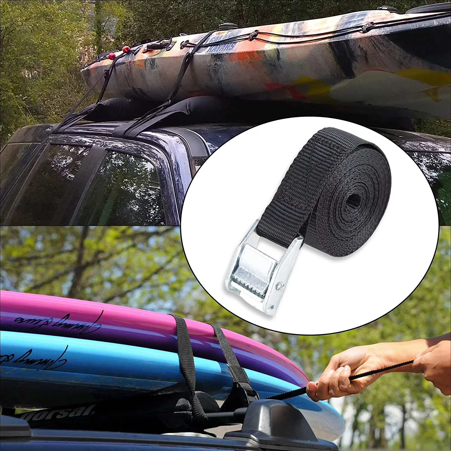 Loackable Strap Heavy Duty Lockable Cam Buckle Industrial High Polyester SGS Certified ...