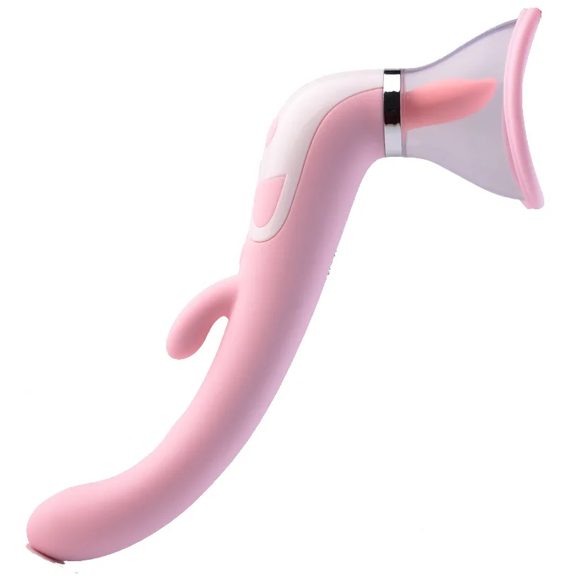 Amazon Hot Selling Rechargeable Clitoris Vibrator Vagina Tongue Sucker Masturbator Oral Tongue Vibrator