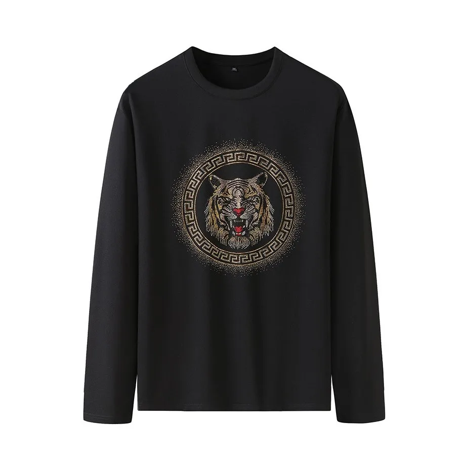 Fashionable free sample Taurus tshirt heat transfer stickers hot fix rhinestone iron on transfer