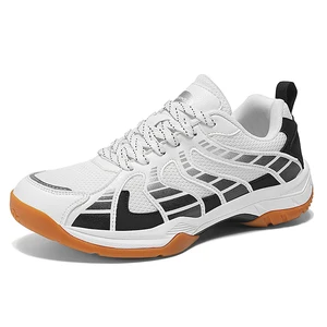 High Quality Non-Slip Training Sneakers for Volleyball Badminton Table Tennis Breathable Mesh Sports Pickleball Shoes