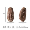 Cabeza de Buda tipo b: 18,5*18*h36cm