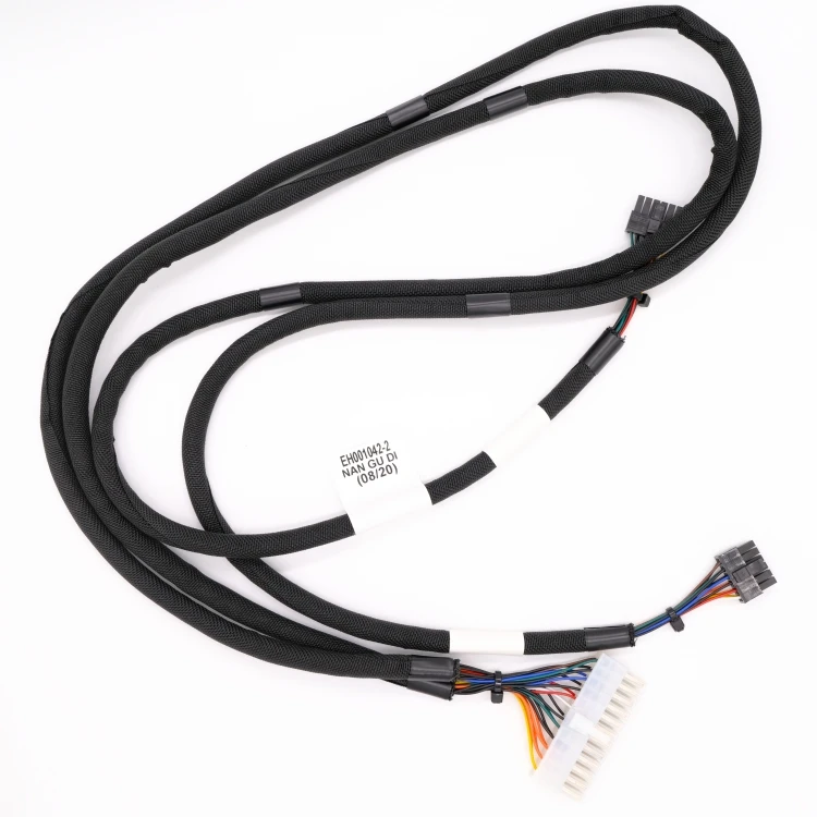 Custom-made Medical Smart Home Equipment Cable 24P Connector Complete Cable Assembly PTFE PVC Insulation Electronic Wire Harness