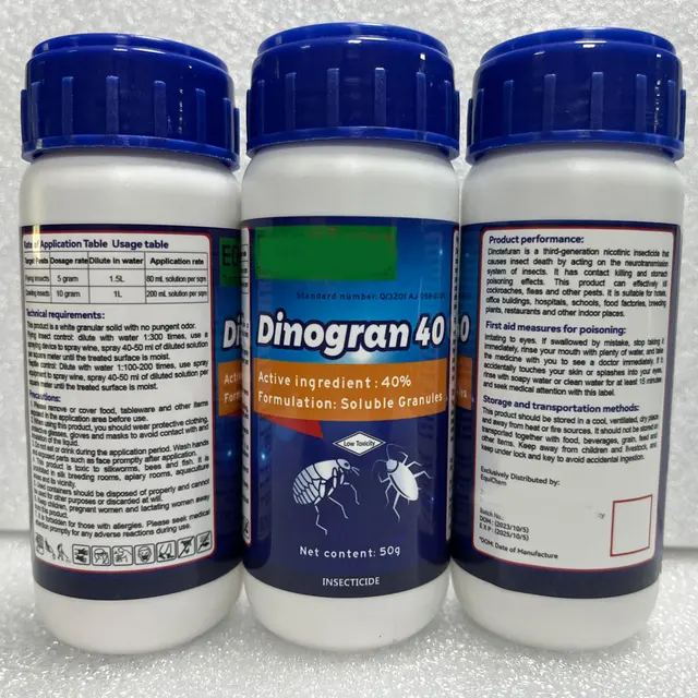 40% Dinogran microcapsule suspension professional chemical for mosquitoes, flies, cockroaches, ants, bedbugs, termites, etc.