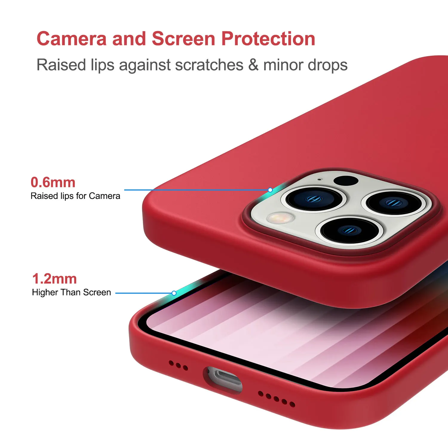 High Quality Original Liquid Silicon Case Luxury Case