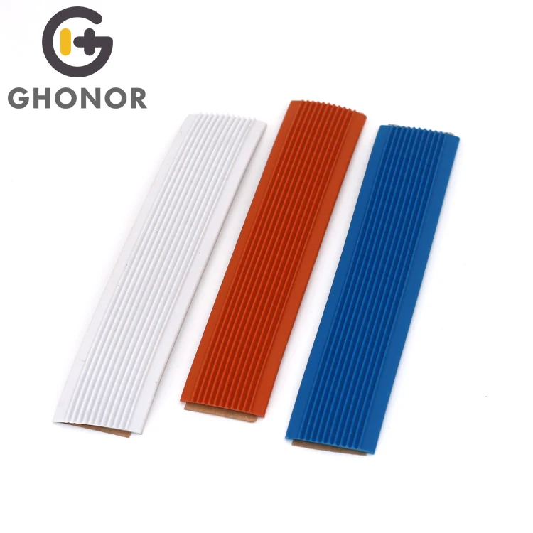 Оптовая продажа гибкие Нескользящие резиновые нескользящие накладки для лестниц