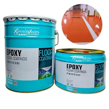 High adhesion high end polyurethane paint floor coating epoxy resin floor paint epoxy resin floor coating outdoor