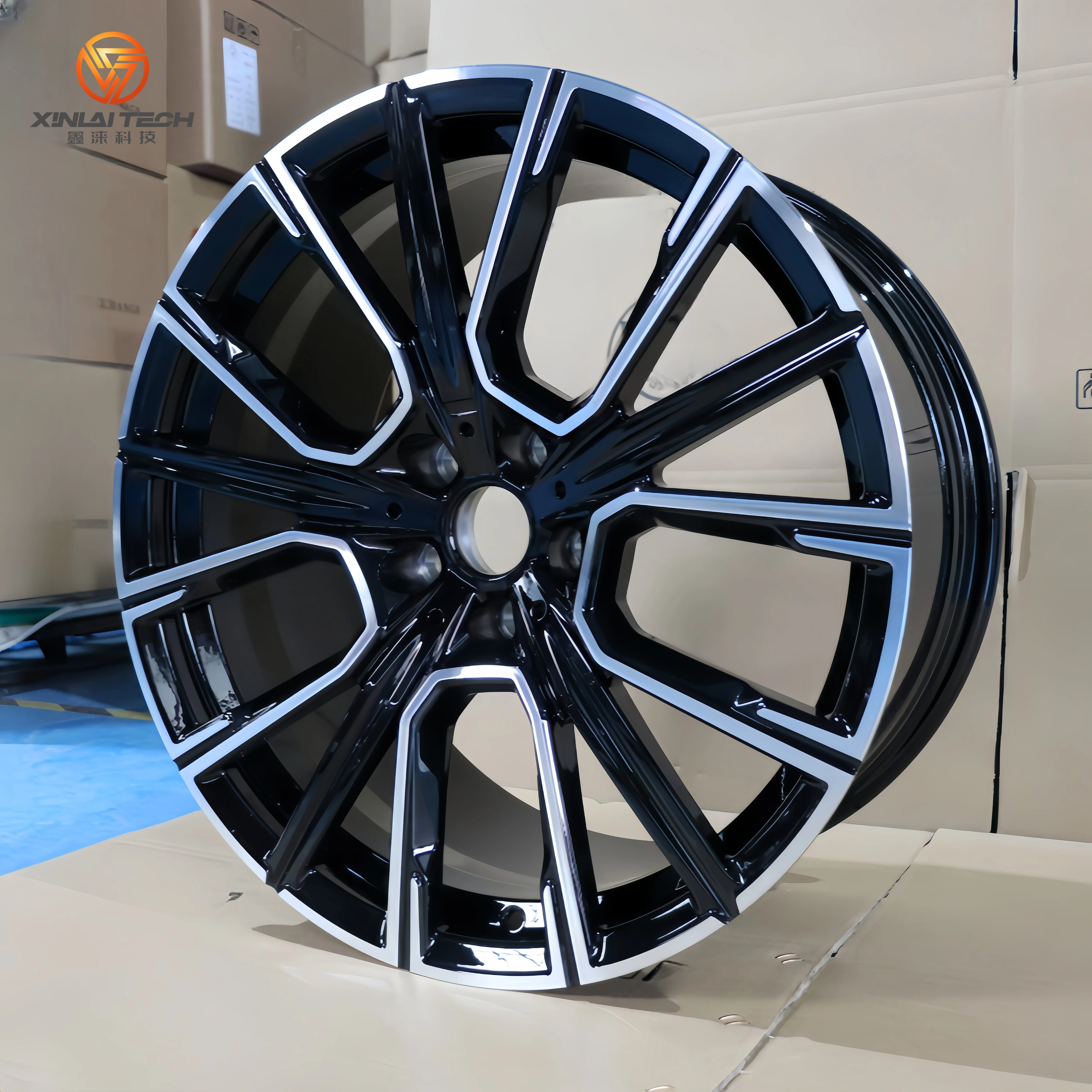 XINLAI Custom Diamond Facets Design 4x4 5x150 Offroad 16x8 17-22Inch Wheel for Y60 Y61 Ford Jeep JK H2 Pickup Suv - Image 5