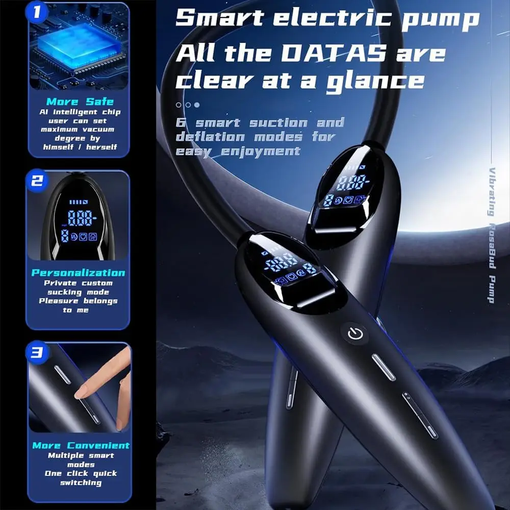 Prostate Stimulation Adult Sex Toys for Men Women Electric Vacuum Anal Pump Vibrator with 2 Silicone Anal Plugs for Couples Prostate Stimulation Adult Sex Toys for Men Women Electric Vacuum Anal Pump Vibrator with 2 Silicone Anal Plugs for Couples