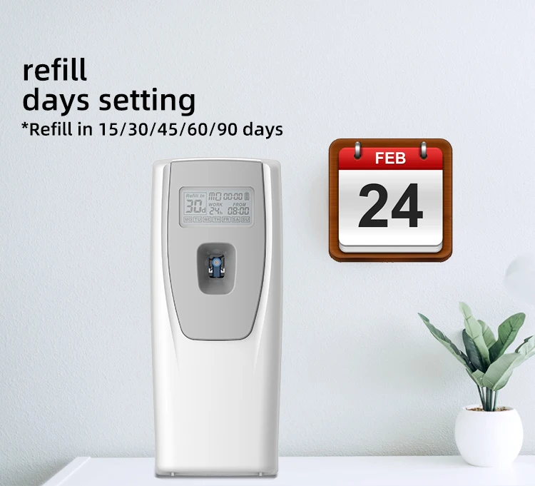 Mini Portable Electric Air Freshener Dispenser Automatic Aerosol