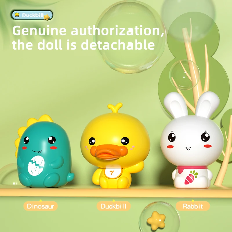 XST New Rabbit Bubble Machine for TikTok Hot Automatic Bubble Maker for Kid Summer Outdoor Toys Party 69 Holes Bubble Gun