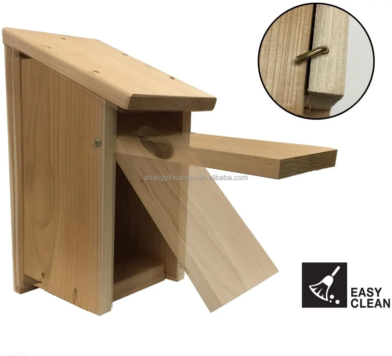 Outdoor Garden Cedar Wood Hanging Bird House - Buy Cheap Bird Houses