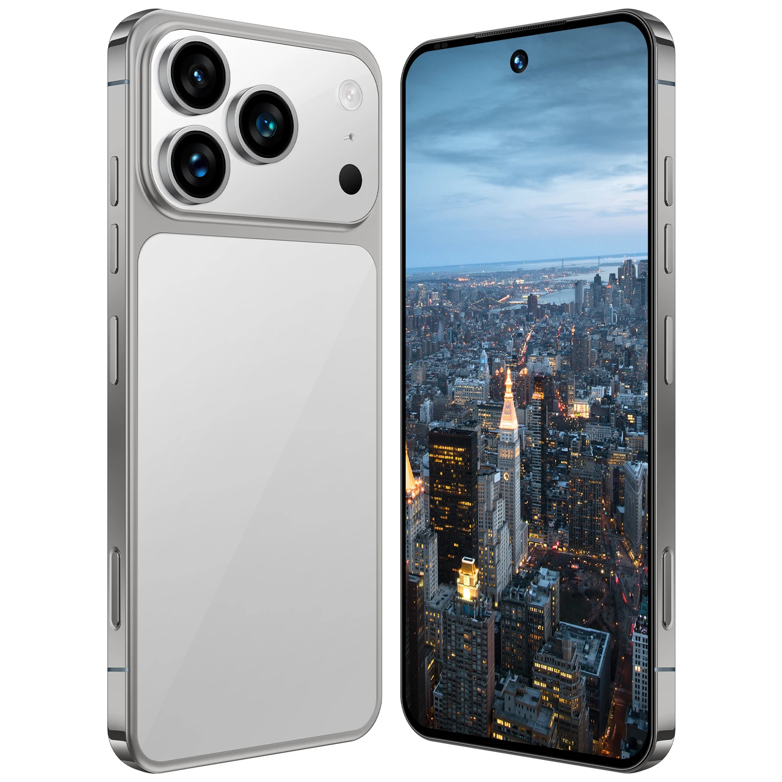 2025 Hot Selling I17 Pro Max 5G Smartphone with 7.3 Inch Display