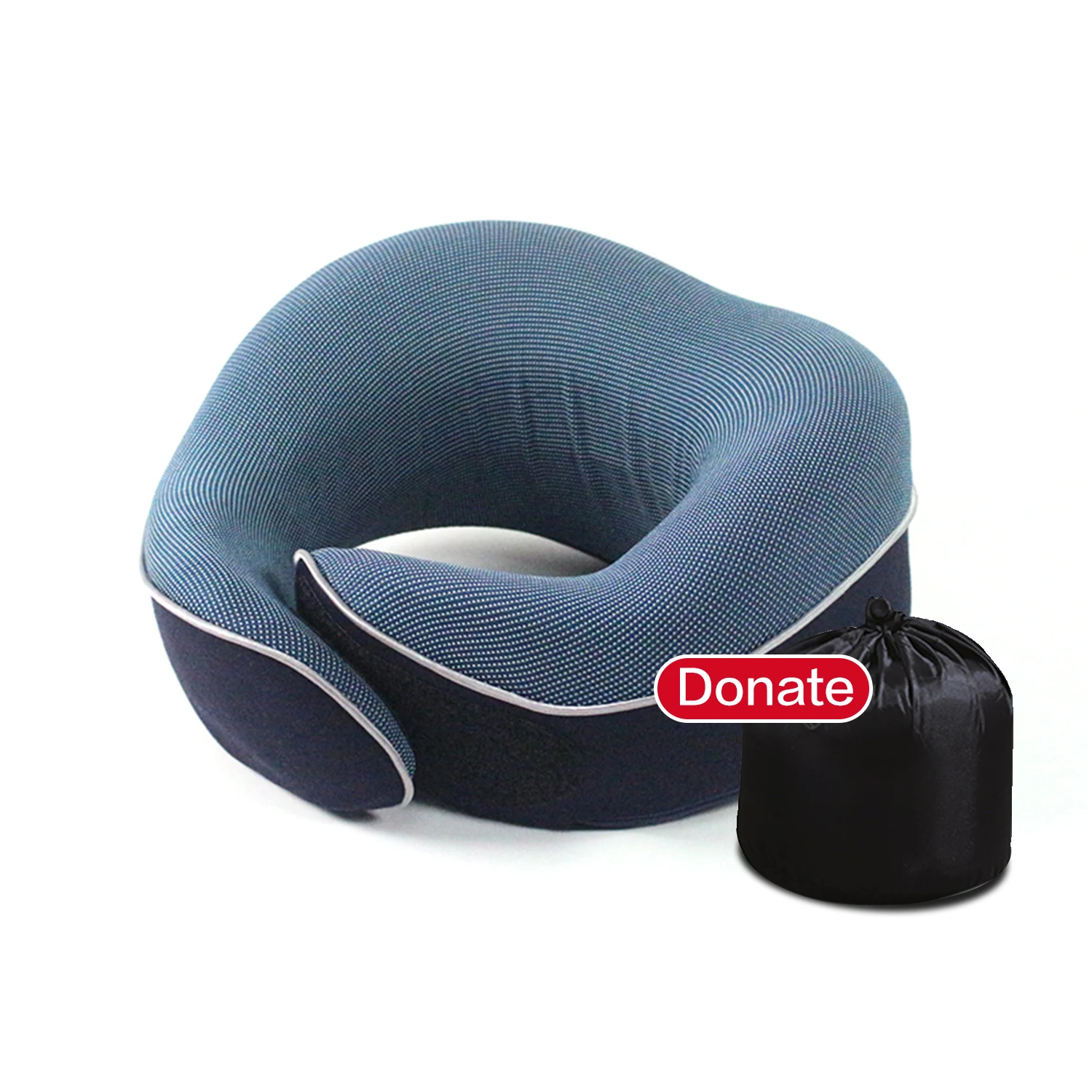Ergonomic Design 3 in 1 Foldable Travel Neck Pillow Set
