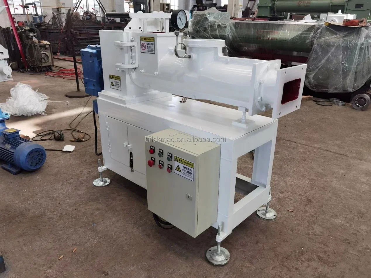 BRICKMAC Rubber Extruder Machine Brick Making Machine Vacuum Clay Extruder Blocks Production Brick Making Machinery Automatic