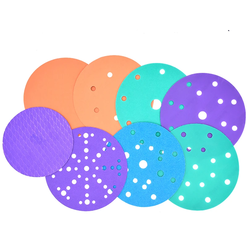 Dischi Abrasivi Da 150 Mm - 100 Pezzi Di Carta Vetrata Grana Da 40 A 2000 Per Levigatura E Finiture Perfette 96237782 - Foto 10