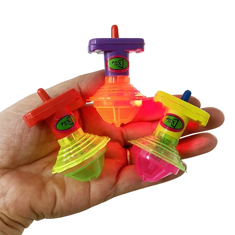 Гироскопический вращающийся верх с подсветкой в упаковке