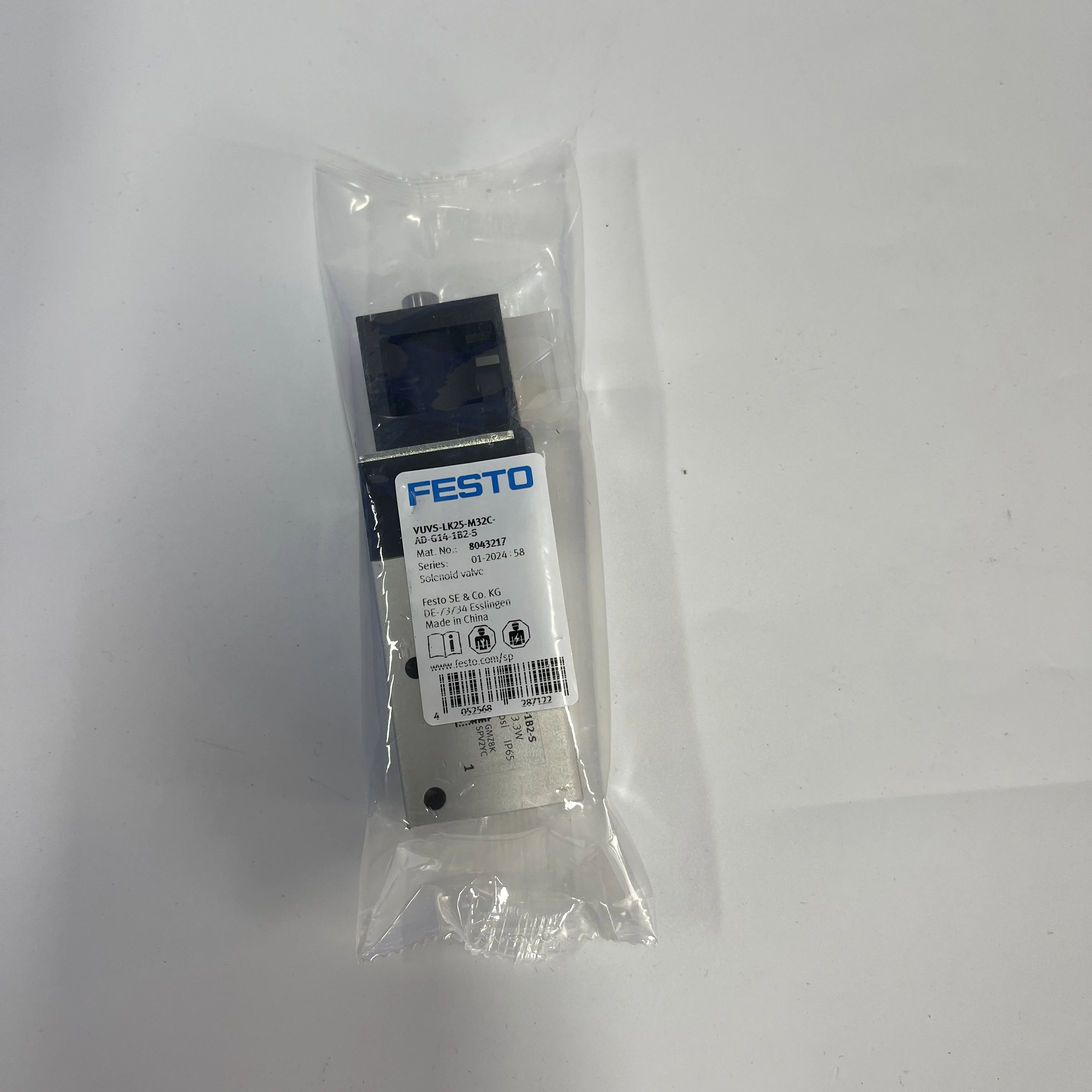 Festo Solenoid Valve VUVS-LK25-M32C-AD-G14-1B2-S