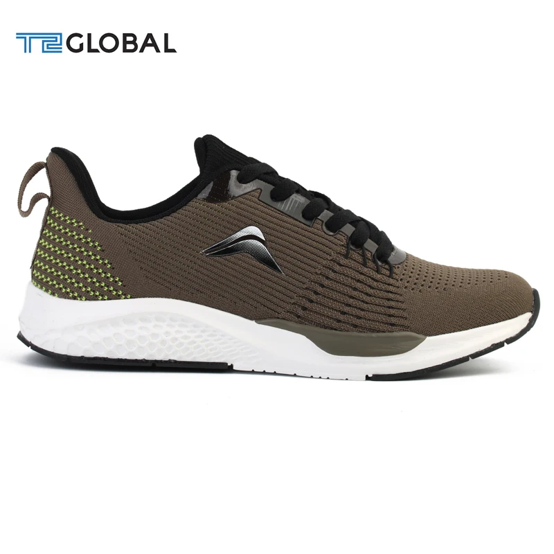 GT-21816M Новое поступление Модные дышащие Вязание верхней спортивной обуви противоскользящая подошва Tpr спортивная обувь производства гудьера
