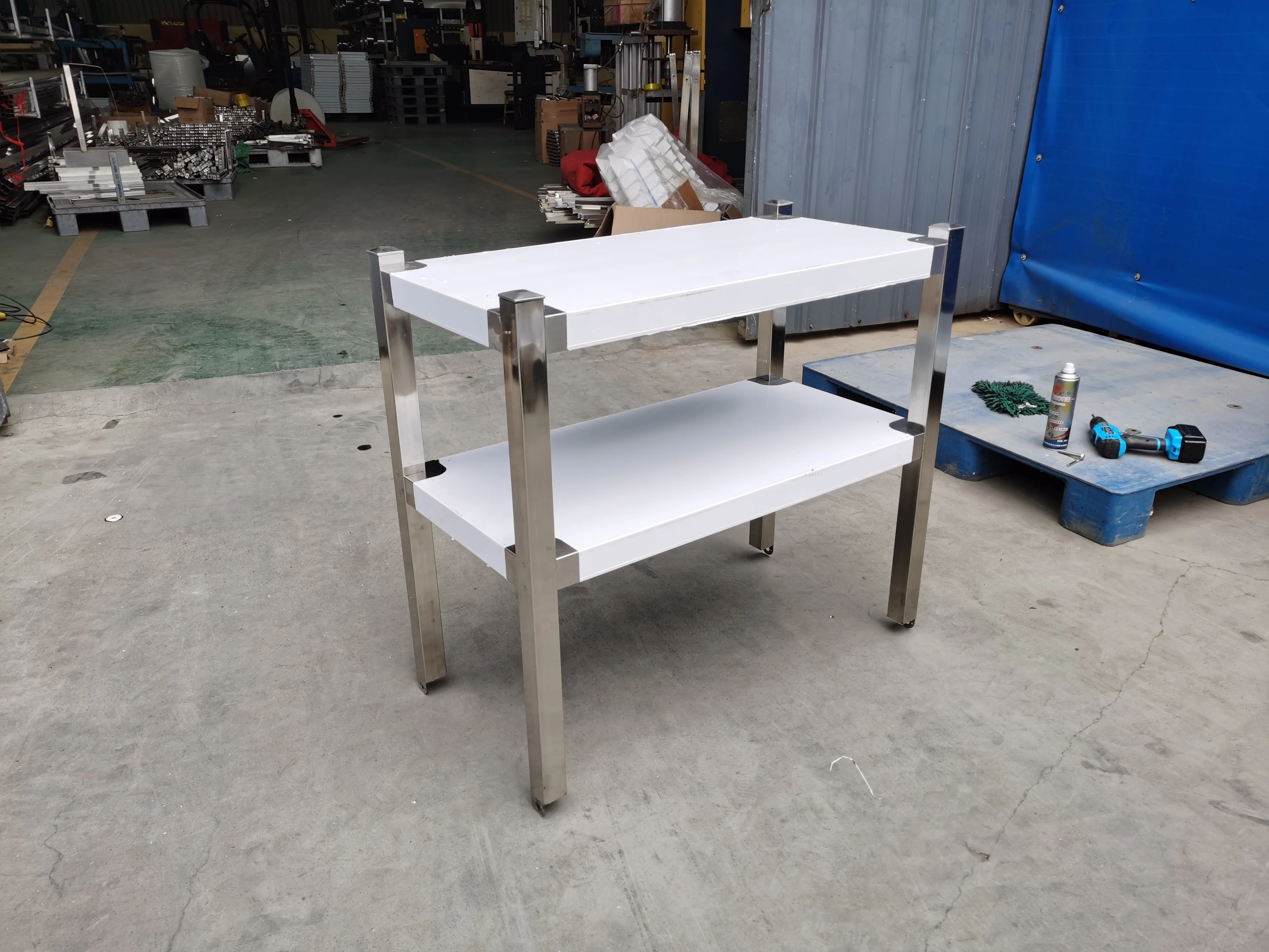 Stainless Steel Work Table Inox Stainless Steel Work Bench With ...