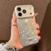 Colorful silver case- white
