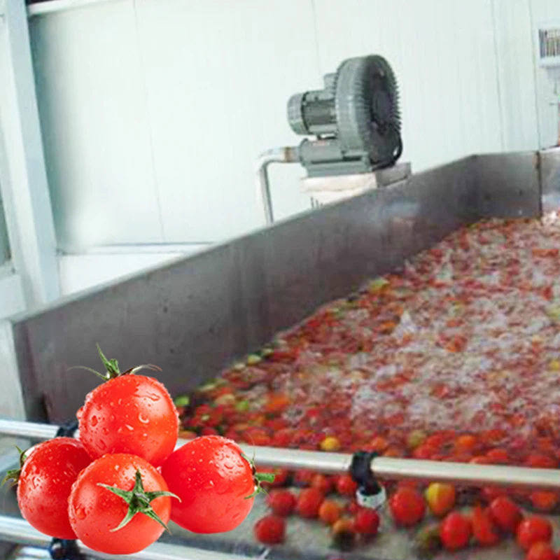 Full-automatic Production Line Of Tomato Pulp Tomato Puree Tomato Paste ...