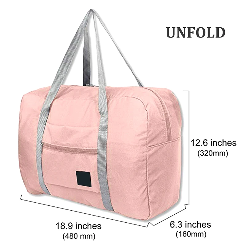 Custom Logo Foldable Duffle Bag Travel Roll Up Compression Bag