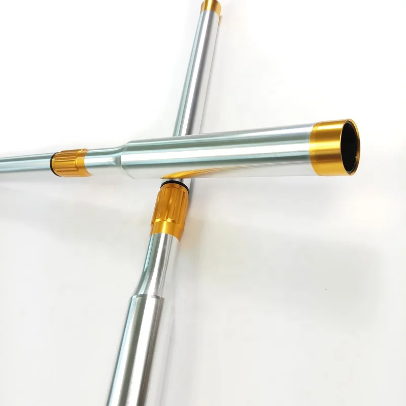 Xmlivet Professional Metal Snooker Cue Extension 70cm Can Extent to 95cm Silver Cue Extenders for Snooker Cues Accessories