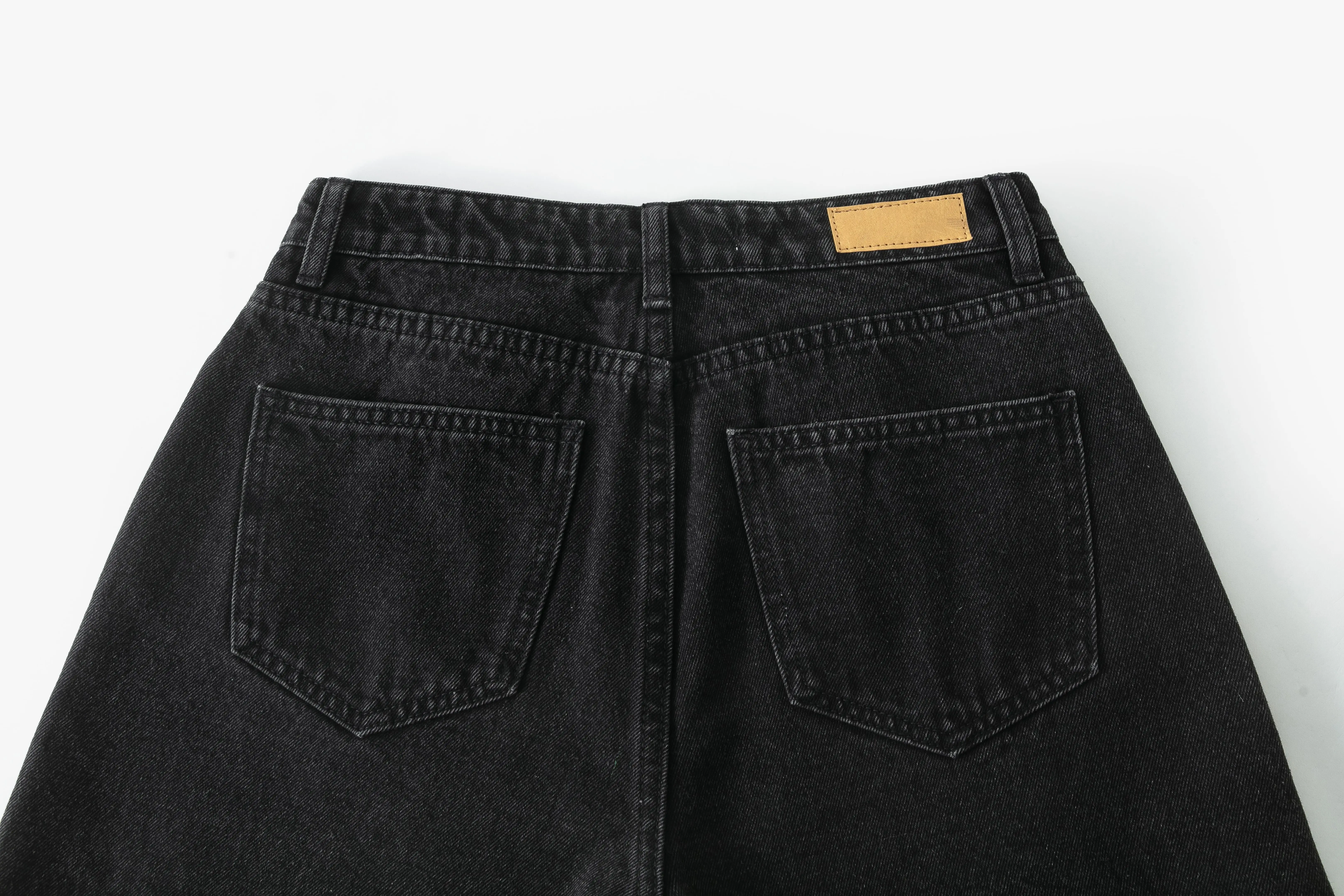 Clothing Manufacturers Splice Distressed Ladies Custom Denim Pants Denim Shorts Women's Shorts Women Jeans