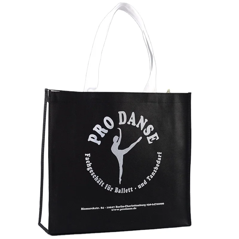 Factory direct durable grocery foldable portable biodegradable fruit cover plain pp non woven carry bag