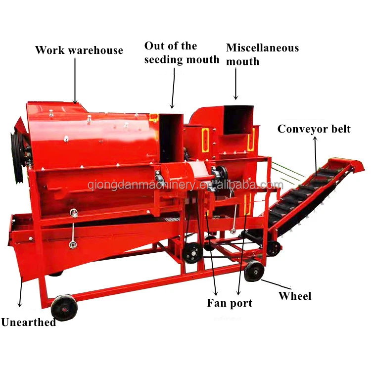 High Efficiency Groundnut Harvesting Picking Machine Peanut Picker Automatic Grounfnut Picking Machine