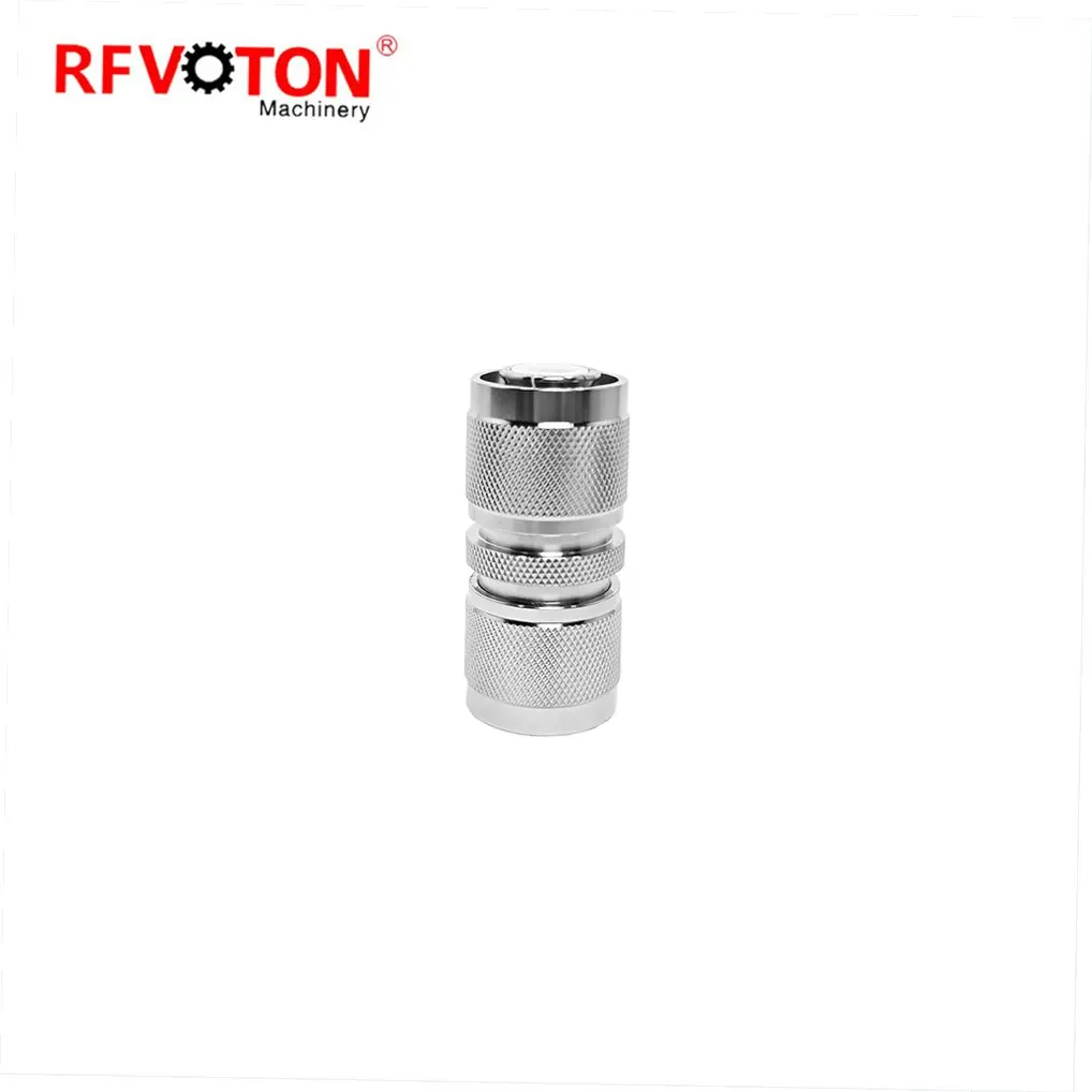 Professional HN Male to HN Male RF Coaxial Adapter 50 Ohm Straight Connector for Waveguide and Coaxial Systems