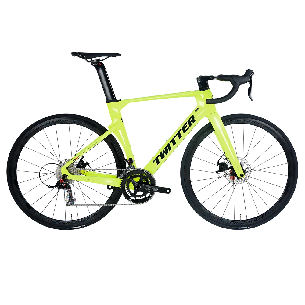 Twitter Road Bike Carbon Bicycle R10 Disc Brake RS 22speed
