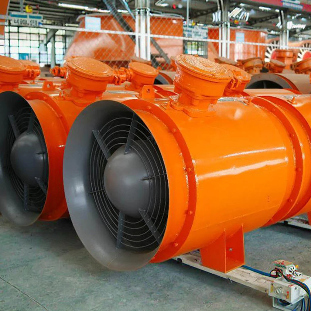 Mine Explosion-proof Counter-rotating Fan, Axial, 380 V - detail 12