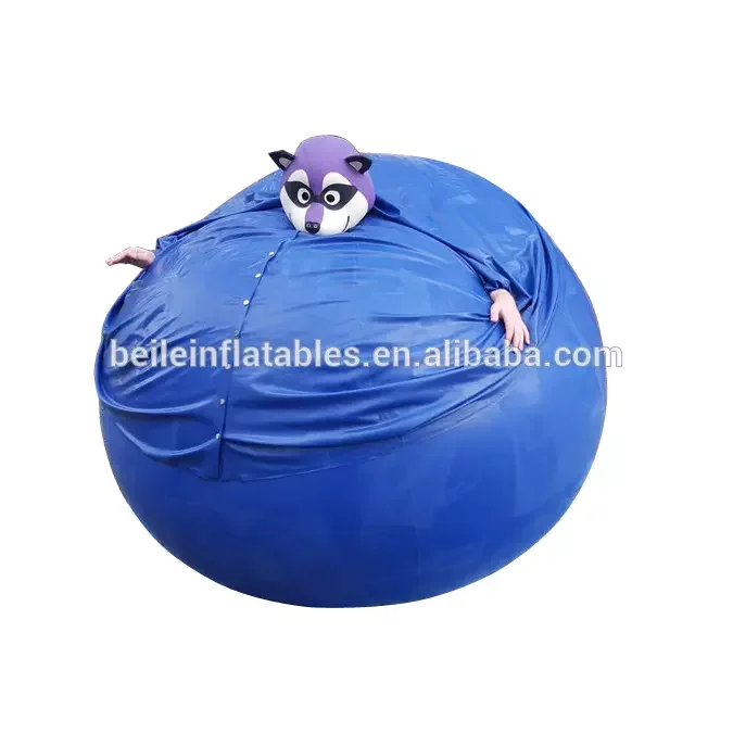 Factory price customized quality PVC inflatable blueberry suits for Role play