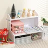 Medium-sized double-layer lace shelf
