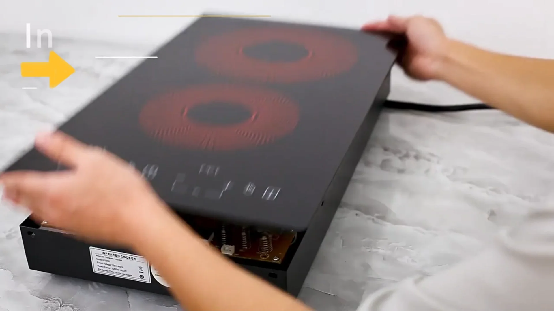 Alipu Raf Multi Cooker Infrared Cooker National Dual Infrared Induction