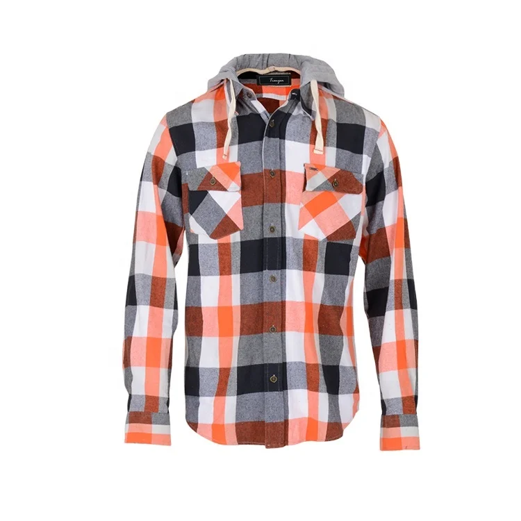 orange plaid jacket mens