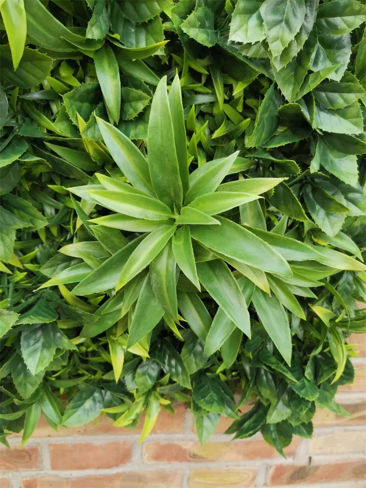 A101 Fake Grass Plants Wall Backdrop Panel Decor Faux Plastic Uv