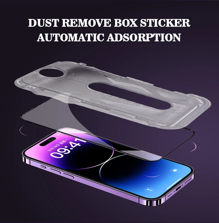 Tempered Glass Installation Box With Kit To Dust Magic John Easy