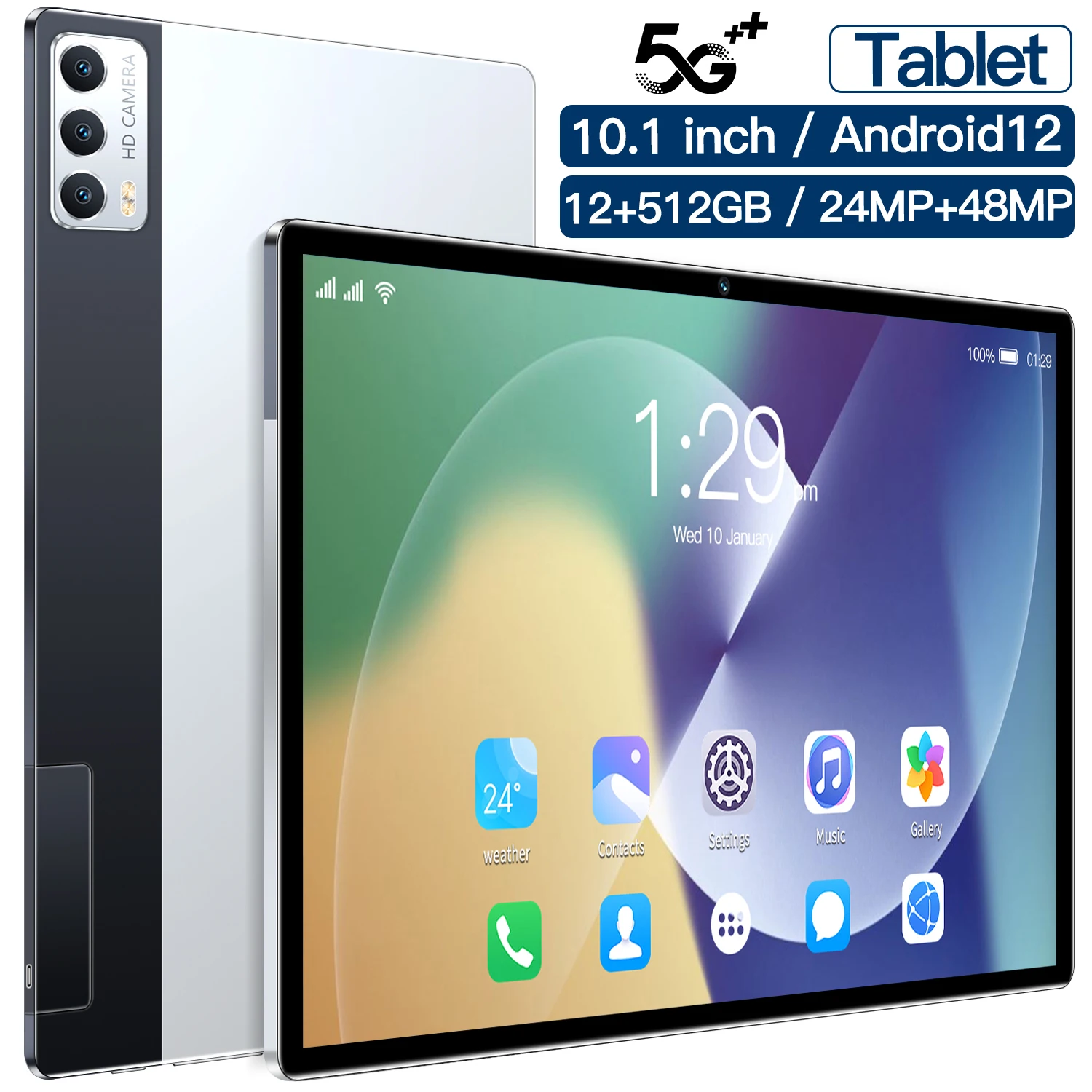 Androidタブレット 本体 PC 12GB RAM 128GB ROM at61805-spec.jpg